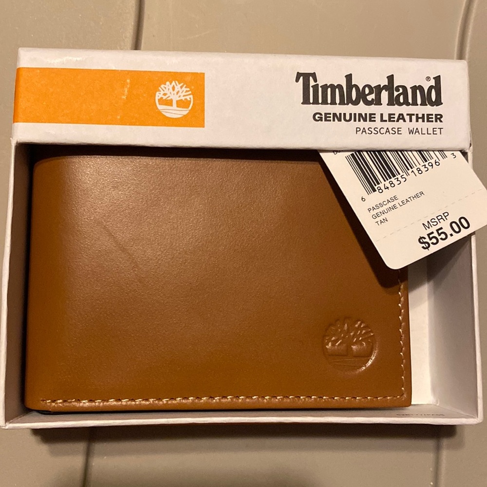 Timberland Passcase Leather Wallet